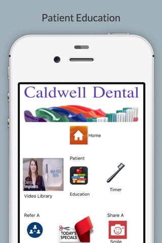 Caldwell Dental screenshot 2