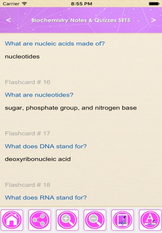 Biochemistry Study Notes & Quiz screenshot 2
