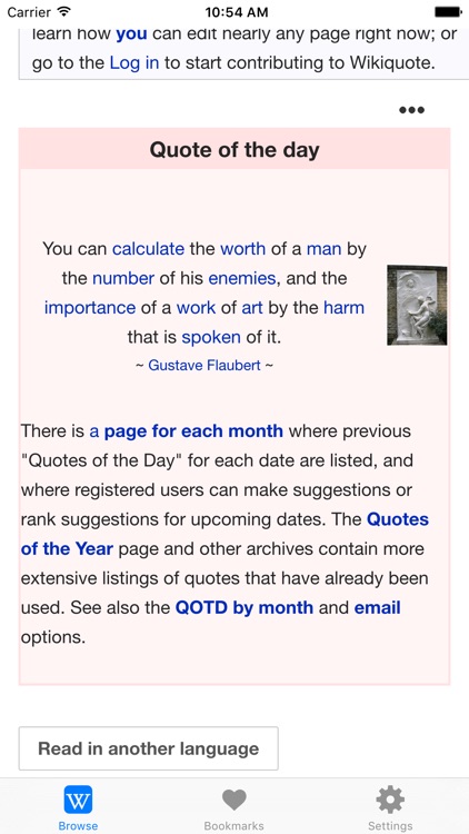 WikiQuote Mobile - 60,000+ quote for Wikiquote (Support Multi Languages)