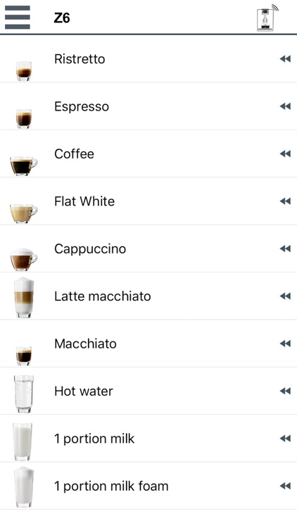 JURA Coffee App for Smartphone