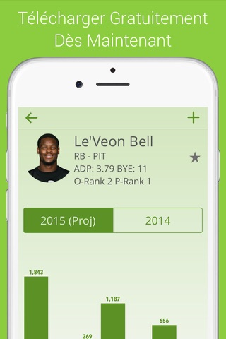 Fantasy Football Draft Kit - Cheat Sheet For 2015 screenshot 4