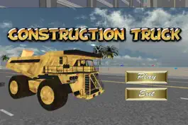 Game screenshot Construction Truck Simulator apk