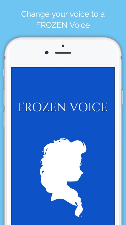 Voice changer: talk like a princess, "Frozen version"