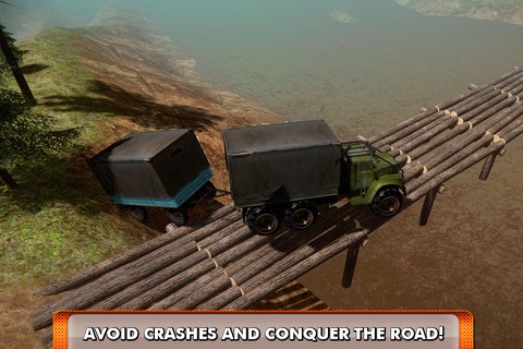 Offroad Truck Driving Simulator 3D Full screenshot 2