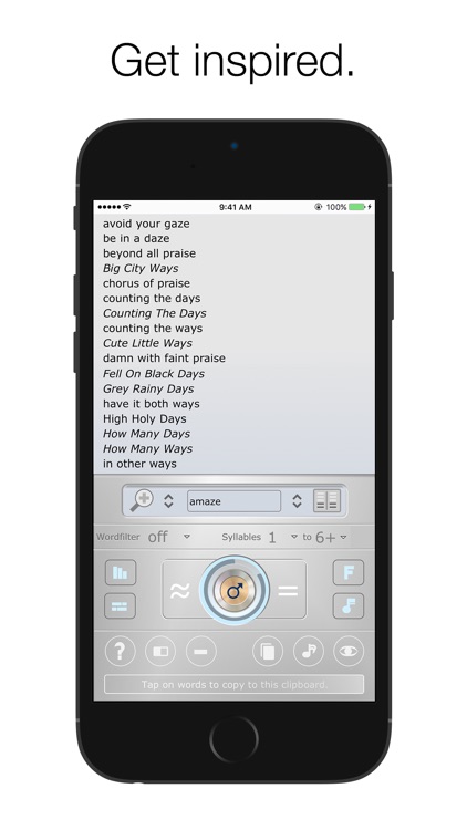 Rhyme Genie - The Ultimate Rhyming Dictionary screenshot-0