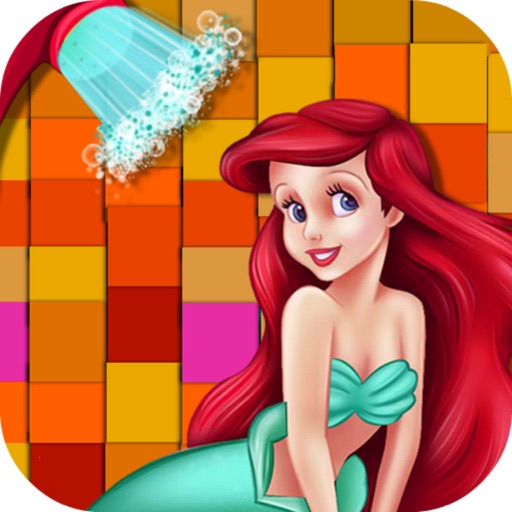 Princess Ariel Royal Bath - Fire Girl Fashion Show:Dress Up Angel iOS App