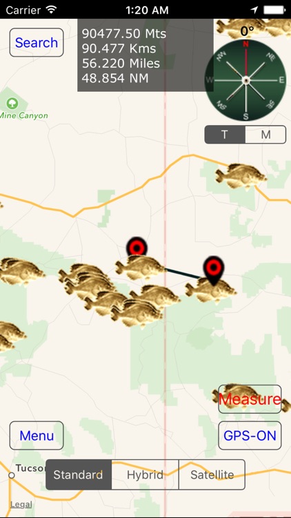 Arizona-New Mexico: Fishing Lakes screenshot-3