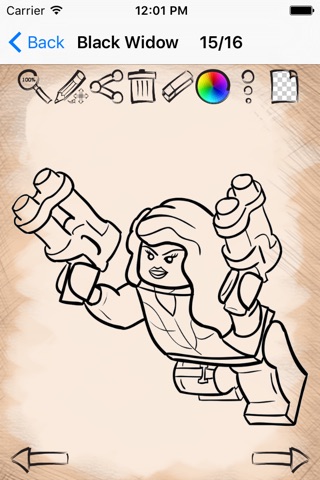 Drawing for Super Lego Heroes screenshot 4