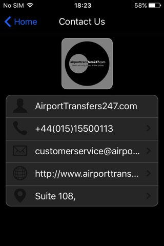 Airport Transfers 24-7 screenshot 2