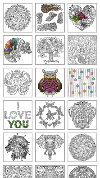 Mindfulness coloring - Anti-stress art therapy for adults (Book 5)