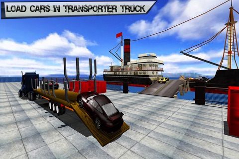Car Transporter Cargo Ship Simulator: Transport Sports Cars in Grand Truck and Cruise Freight screenshot 4
