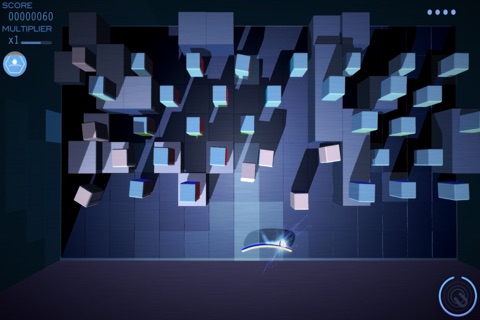 Grey Cubes: Unique 3D Brick Breaker screenshot 3