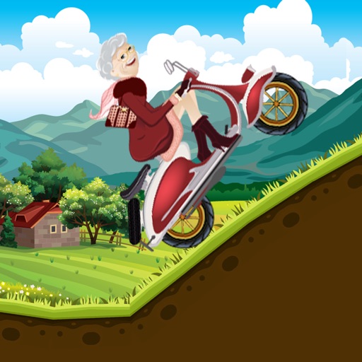 Fun With Crazy Granny In Hilly Climb Race iOS App