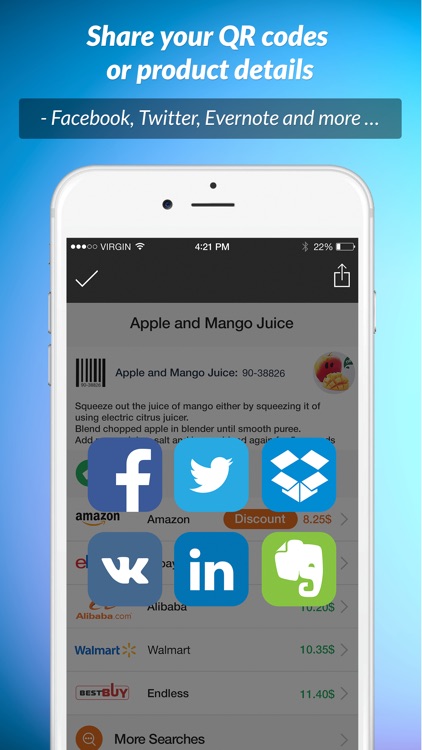 iScan QR PRO – instant QR & Barcode reader and discounter screenshot-3