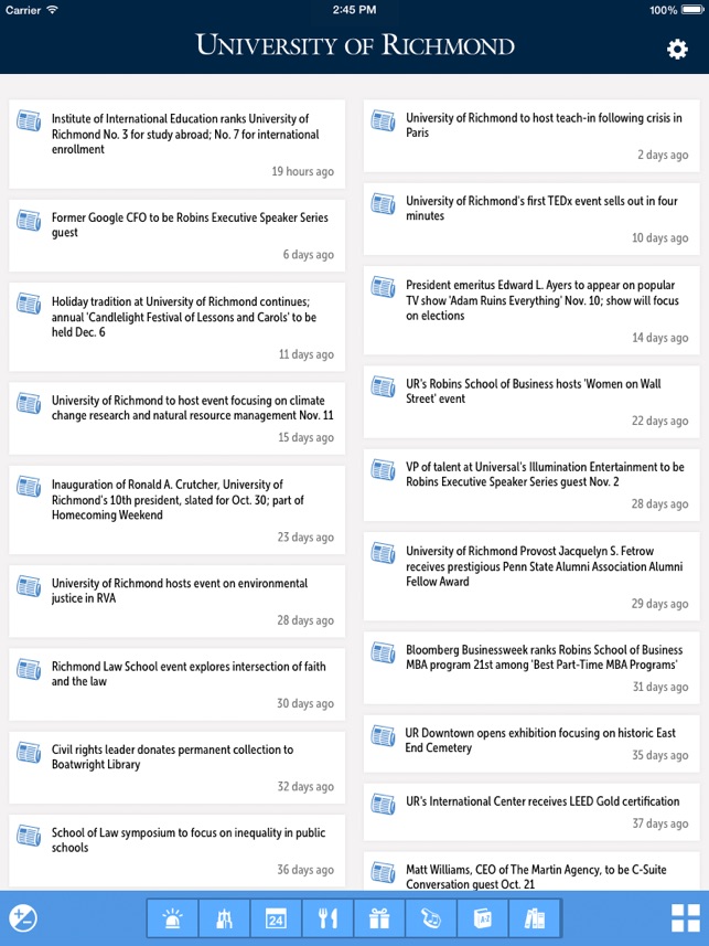University Of Richmond On The App Store
