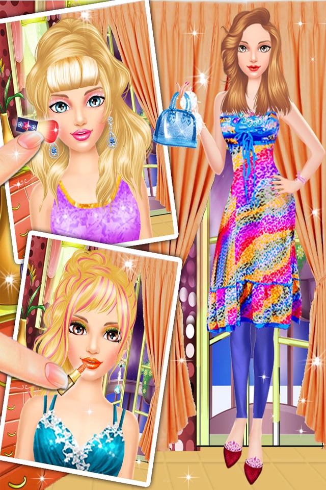 Collage Girl Makeover - Girl Games screenshot 3