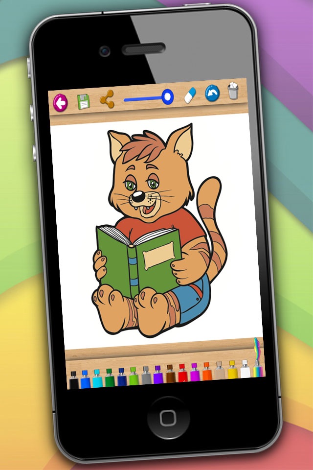 Paint cats – lovely kittens coloring book screenshot 3