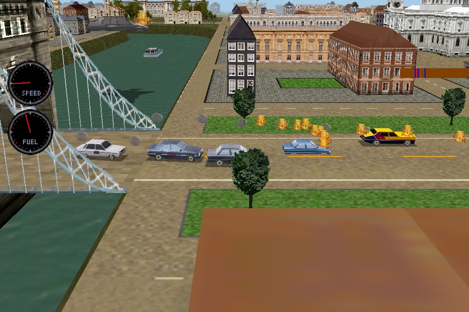 Mad Road 3D Lite - Car game screenshot 3