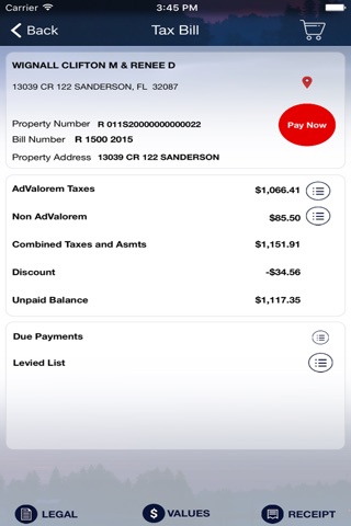 Baker County Tax Collector screenshot 4