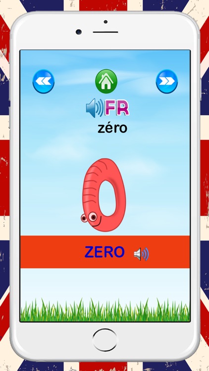 Learn English to French Number 1 to 100 Free : Bilingual for Kindergarten and Preschool screenshot-3