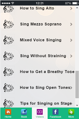 Singing Lessons - Learn How To Sing Better screenshot 3
