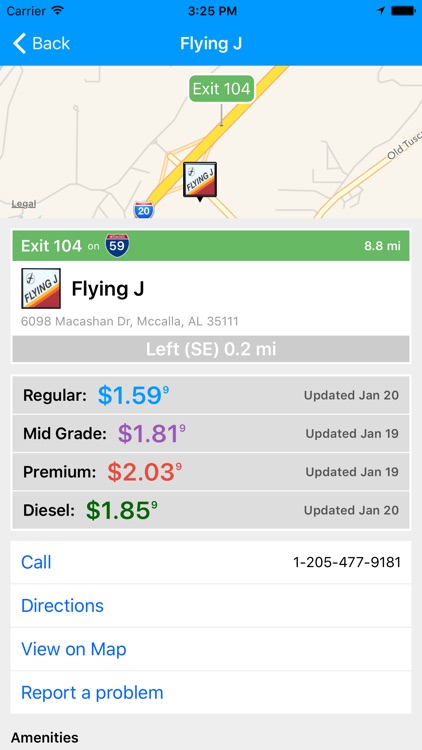 iExit Gas: Cheapest Gas Prices By Interstate Exit screenshot-3