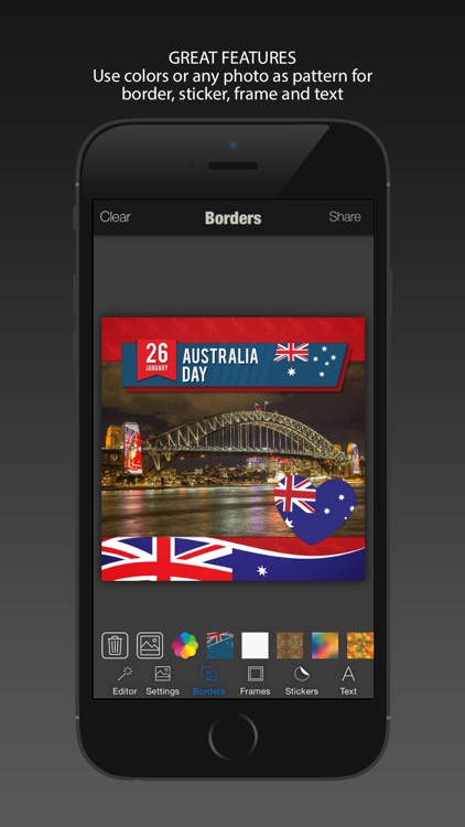 Australia Day Photo Editor : Celebrate 26th January Australian Independence Day