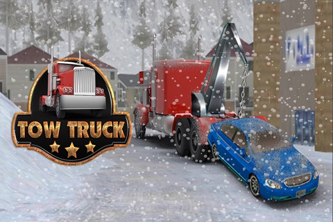 Offroad Snow Tow Truck Driver – Modern Cars & Heavy Vehicle Puller screenshot 4