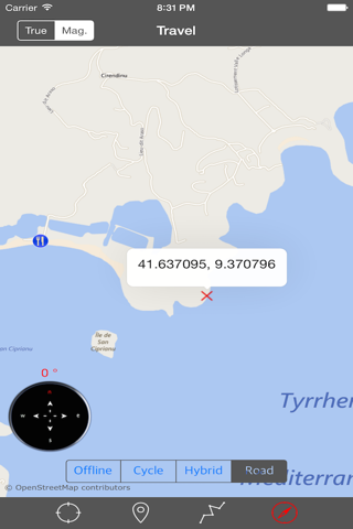 CORSICA (CORSE) – GPS Travel Map Offline Navigator screenshot 4