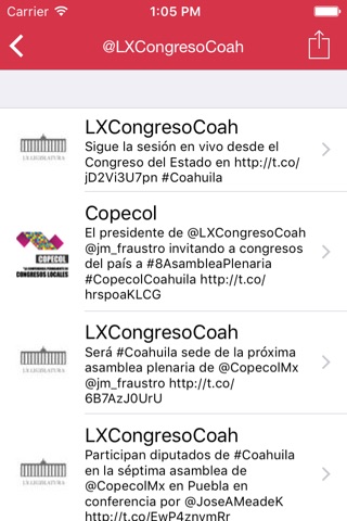 Gaceta Legislativa Coahuila screenshot 3