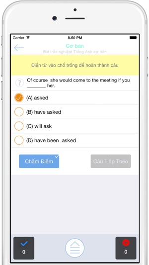 Trắc Nghiệm Tiếng Anh(圖2)-速報App