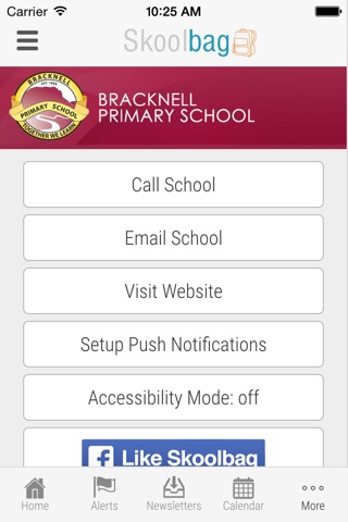 Bracknell Primary School - Skoolbag screenshot 4
