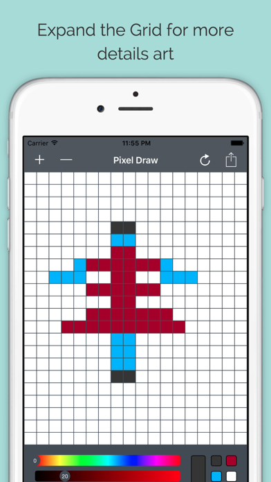 How to cancel & delete Make your Own Pixel Art for Free from iphone & ipad 1