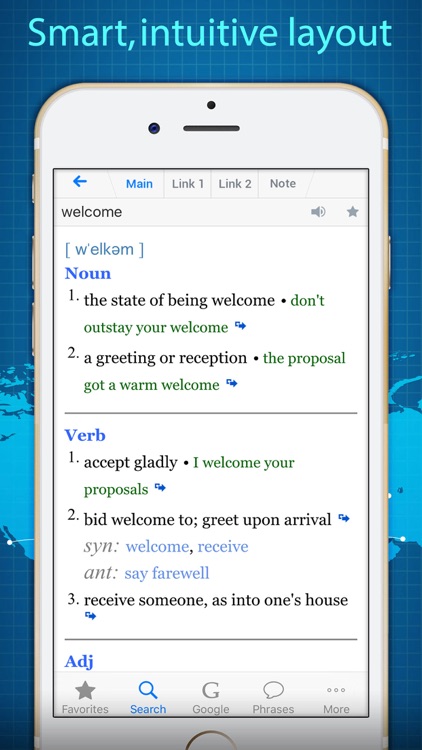 Dictionary & Thesaurus with Google Translate