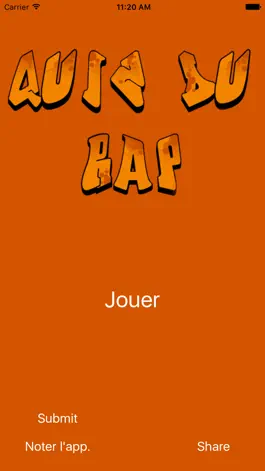 Game screenshot Quiz Du Rap FR mod apk