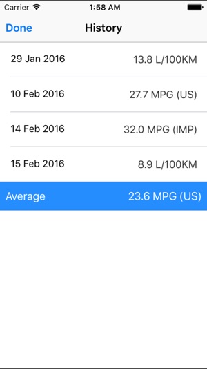 Fuel Economy Calculator and Converter(圖4)-速報App