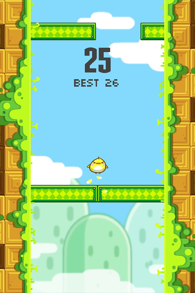 Chick UP!! (The Vertical Version of a Flappy Little Bird Adventure) screenshot 3