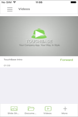 TouchBase Platform. screenshot 4