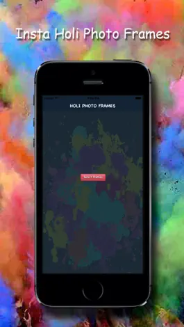 Game screenshot Insta Holi Photo Frame mod apk