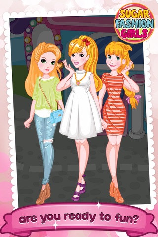 Dress Up Sugar Fashion Girls Story screenshot 2