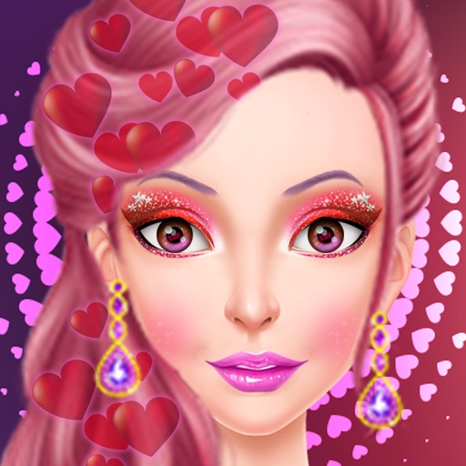 Valentine Girl Date Makeover iOS App