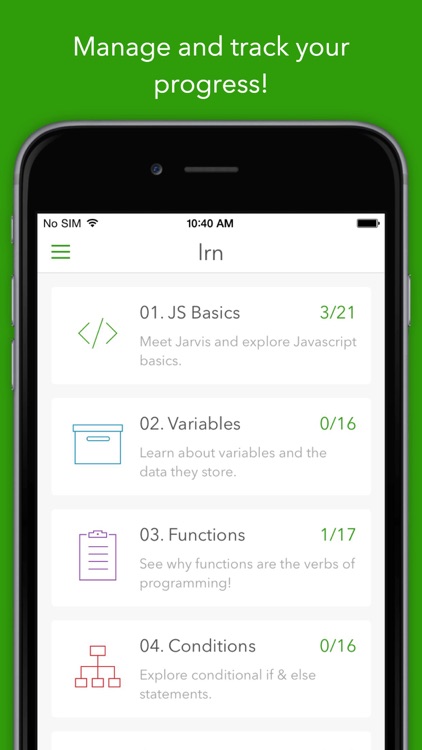 Lrn - Learn to code in HTML, CSS, Javascript, Ruby & Python screenshot-4