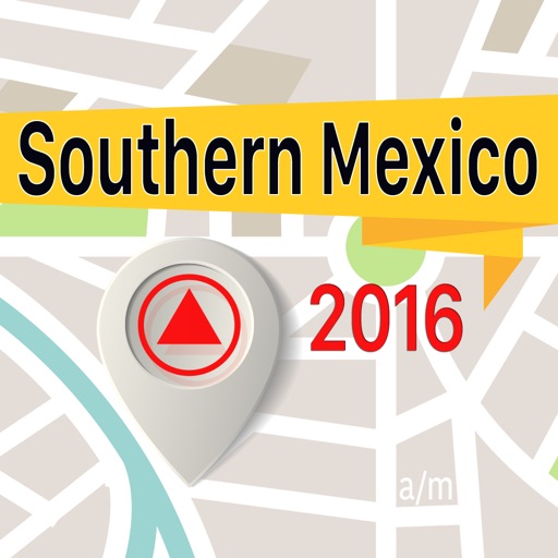 Southern Mexico Offline Map Navigator and Guide