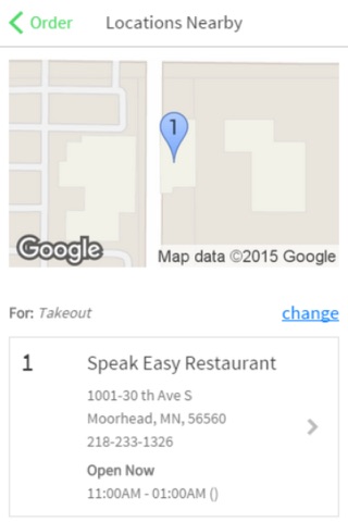 Speak Easy Restaurant screenshot 2