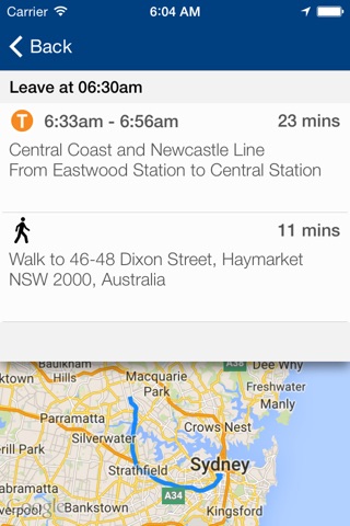 Commuter NSW screenshot 4