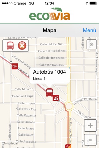 ECOVÍA Monterrey - App Oficial screenshot 3