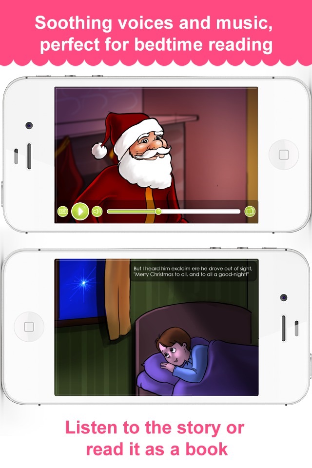 The Night Before Christmas - Narrated classic fairy tales and stories for children screenshot 2