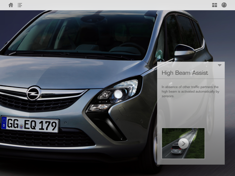 Opel Zafira Light screenshot 2