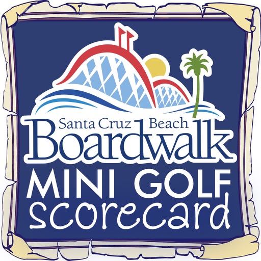 Santa Cruz Beach Boardwalk Mini Golf Scorecard iOS App