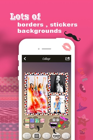 Pic Stitch Maker+ FREE - Yr Photo Collage Editor: create frame, grid & filter effects screenshot 2